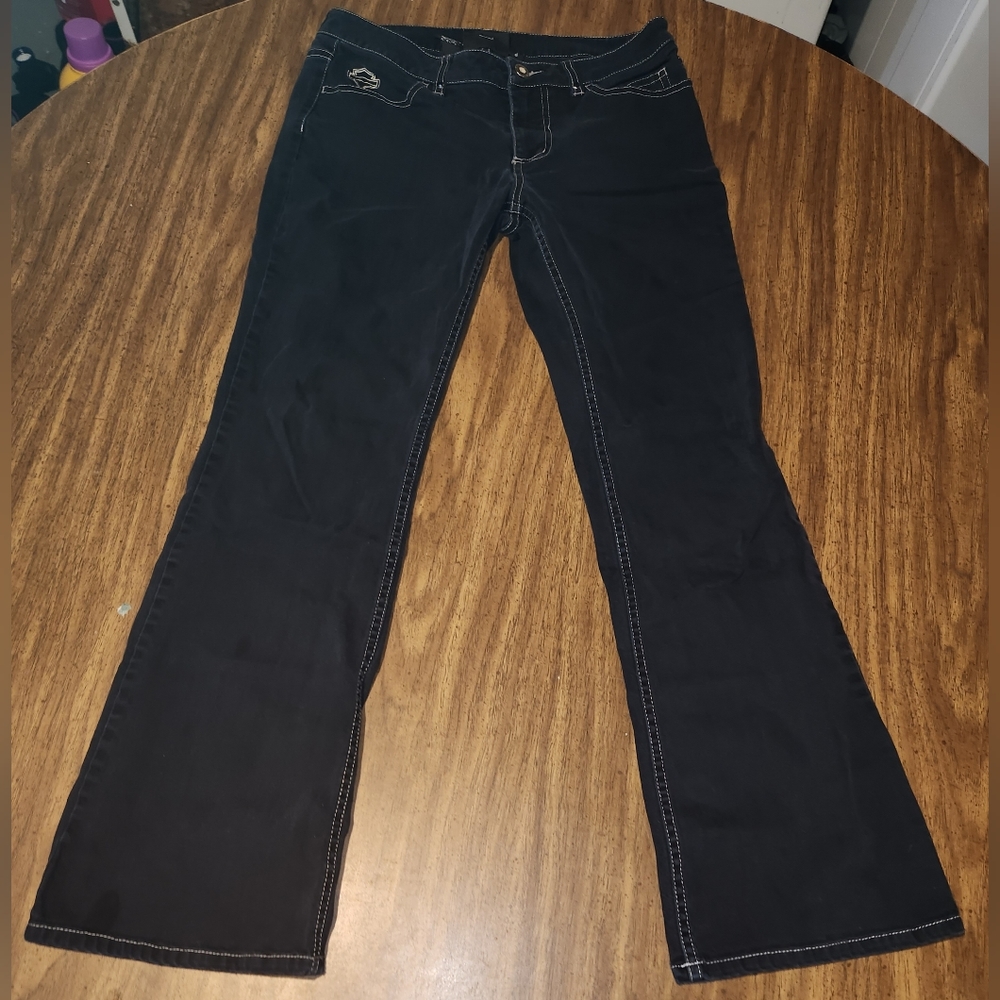 Harley davidson Women jeans black size 6